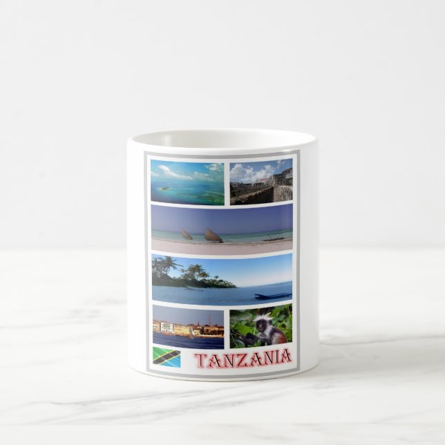 Tanzania - Mosaic - Coffee Mug (Center)