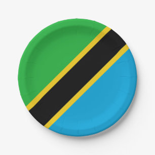 Tanzania Paper Plate