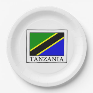 Tanzania Paper Plate