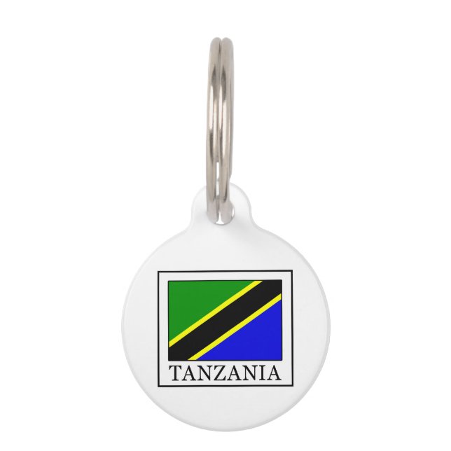 Tanzania Pet Tag (Front)