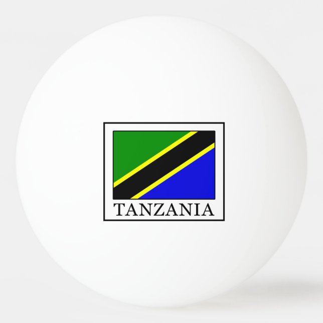 Tanzania Ping Pong Ball (Front)
