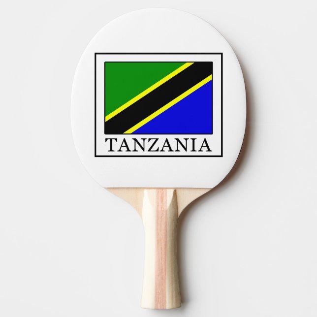 Tanzania Ping Pong Paddle (Front)