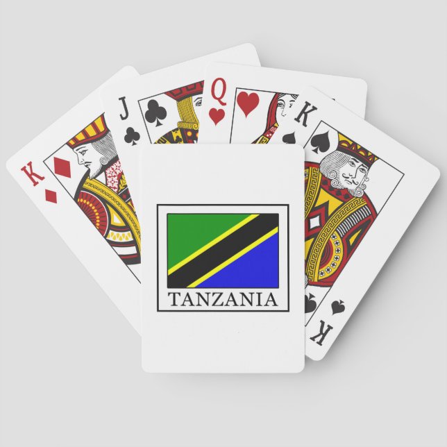 Tanzania Playing Cards (Back)