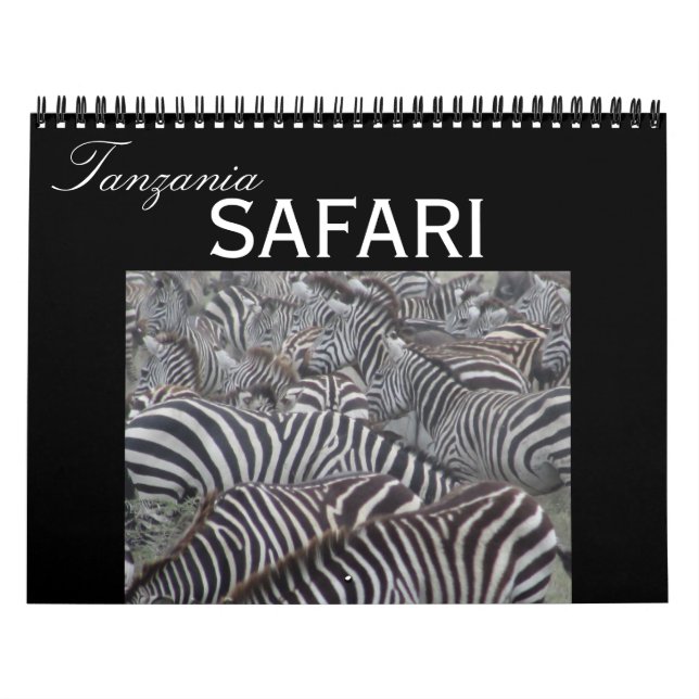 tanzania safari 2026 calendar (Cover)