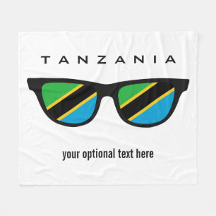 Tanzania Shades custom fleece blankets