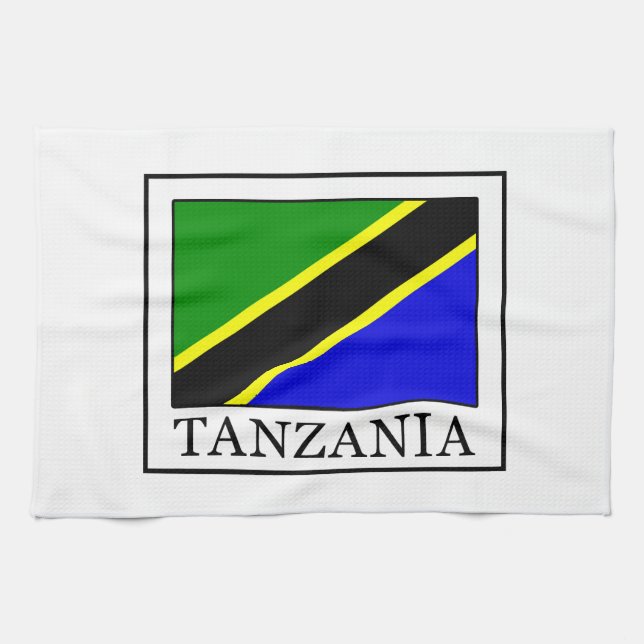 Tanzania Tea Towel (Horizontal)