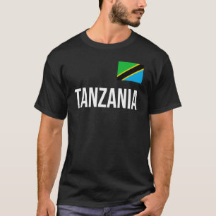 Tanzania Women Men Kids Tanzania Flag Souvenir T-Shirt