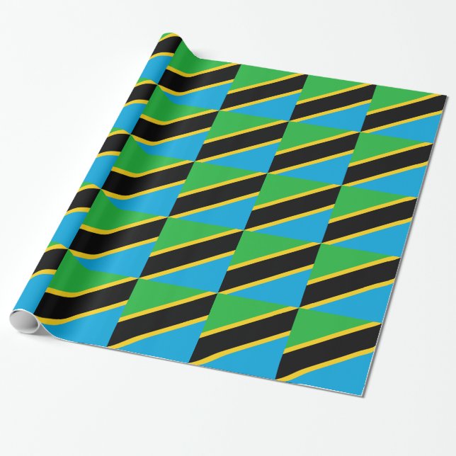 Tanzania Wrapping Paper (Unrolled)