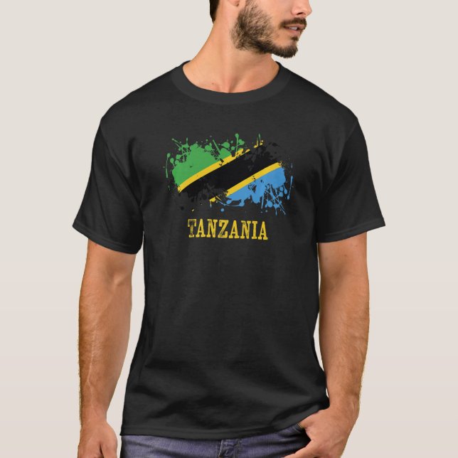 Tanzanian enthusiasts for Tanzania and Tanzania   T-Shirt (Front)