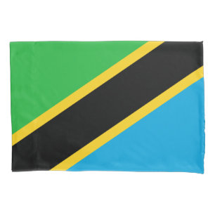 Tanzanian Flag Pillowcase