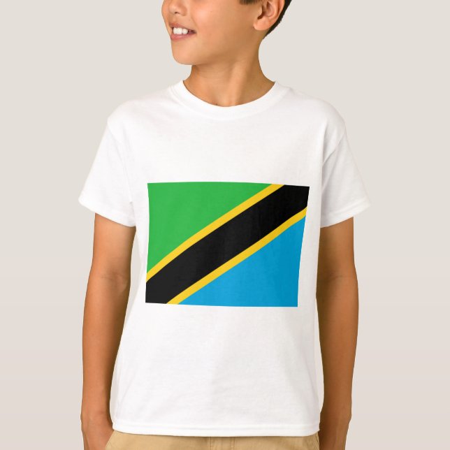 Tanzanian Flag T-Shirt (Front)