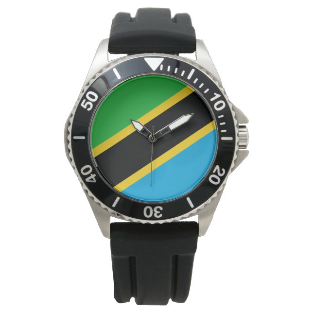 Tanzanian Flag Watch (Front)