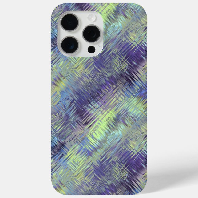 Tanzanite Blue Liquid Pattern Case-Mate iPhone Case (Back)