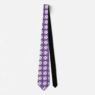 Tanzanite Diamond Art, Purple Tie