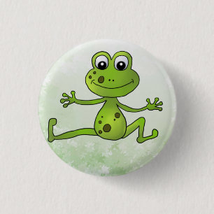 tanzender Frosch 3 Cm Round Badge