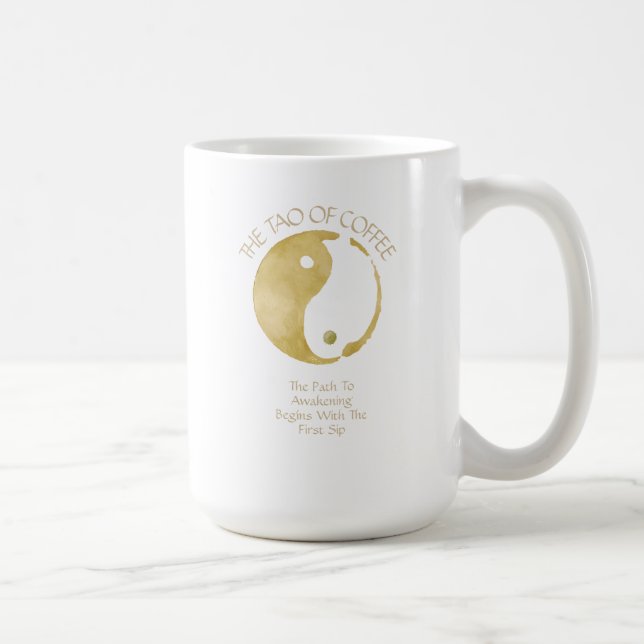 Tao of Coffee Coffee Mug (Right)