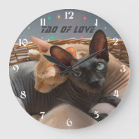 Tao of Love - Two Sphynx Cats Personalised