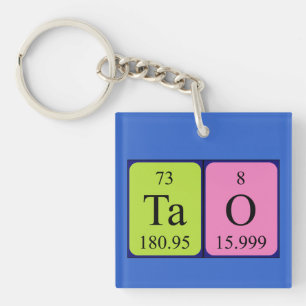 Tao periodic table name keyring