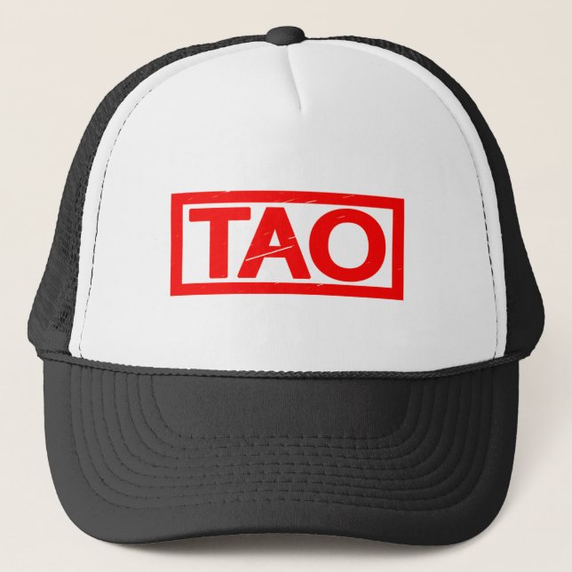 Tao Stamp Trucker Hat (Front)