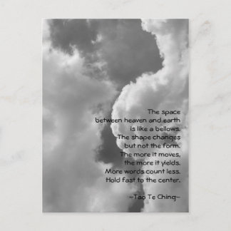 Tao Te Ching No.4/ Postcard