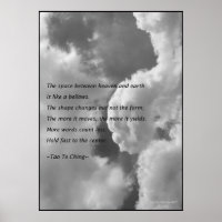 Tao Te Ching No.4/Poster