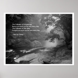 Tao-Te-Ching No.5/ Poster