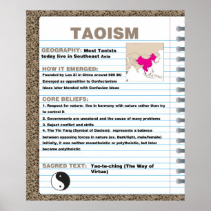 Taoism Poster