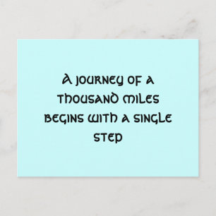 Taoism Quote Loa-Tzu Postcard