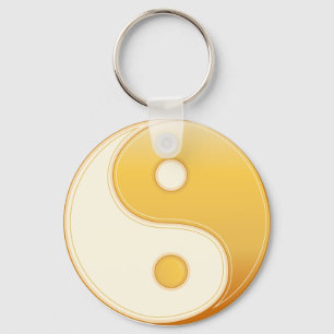 Taoism Symbol Key Ring