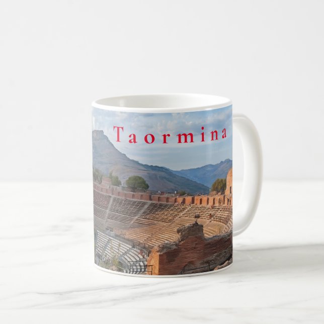 Taormina. #10.   coffee mug (Front Right)