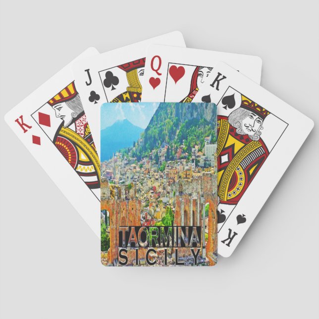 Taormina Playing Cards (Back)