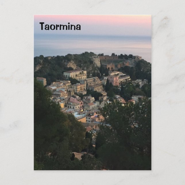 Taormina Postcard (Front)