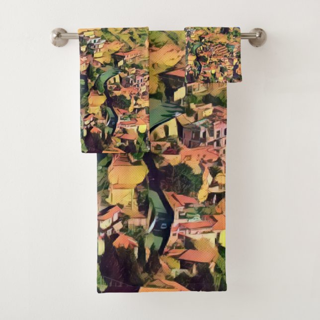 TAORMINA - Sicily - Bath Towel Set (Insitu)