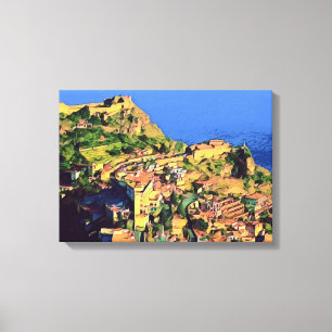 TAORMINA - Sicily - Canvas Print