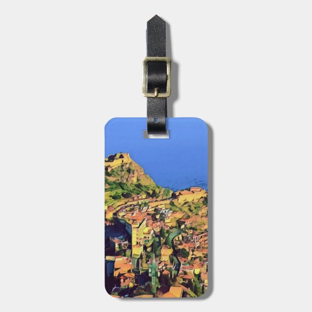 TAORMINA - Sicily - Luggage Tag (Front Vertical)