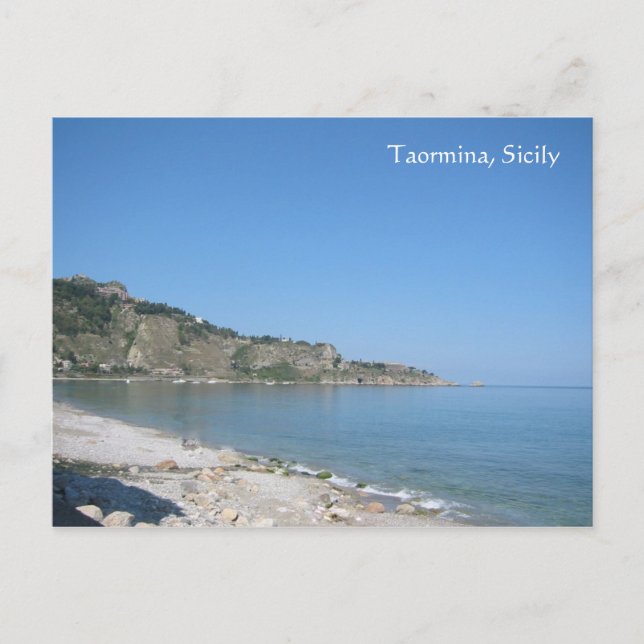 Taormina, Sicily Postcard (Front)
