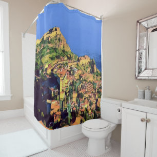 TAORMINA - Sicily - Shower Curtain