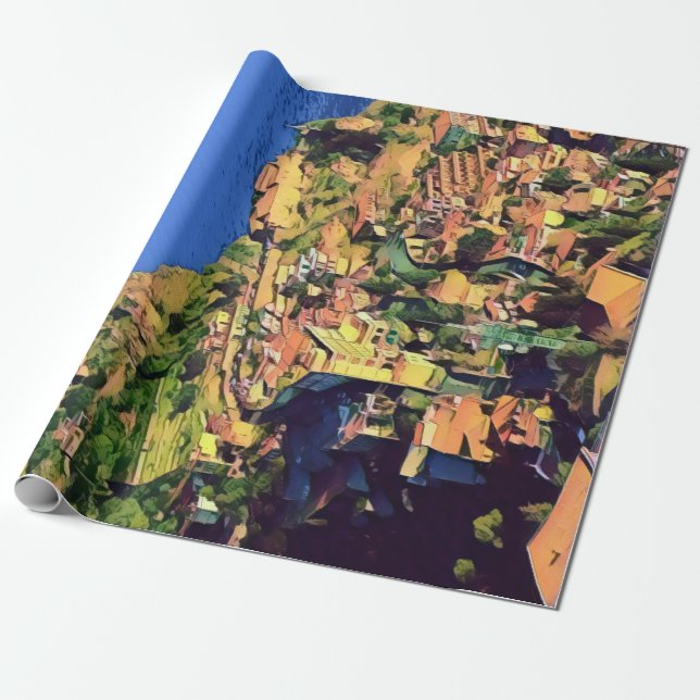 TAORMINA - Sicily - Wrapping Paper (Unrolled)