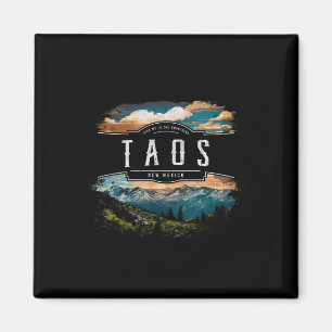 Taos Mountains New Mexico Hiking Outdoors Vintage  Magnet