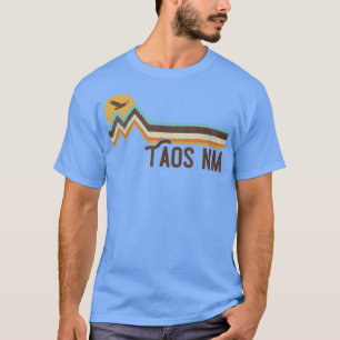 Taos New Mexico 70s 80s Retro Style Vintage Distre T-Shirt