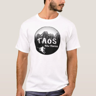 Taos New Mexico artistic skier T-Shirt