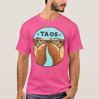 Taos New Mexico - Day Baseball  Sleeve T-Shirt