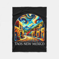 Taos New Mexico - Expressionism Art - 