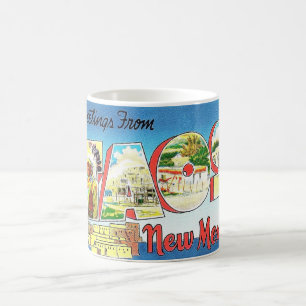 Taos New Mexico Greeting Coffee Mug