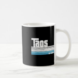 Taos New Mexico Nm Retro Vintage Skiing Hiking Mou Coffee Mug
