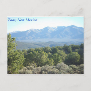 Taos, New Mexico Postcard