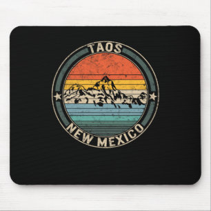 Taos New Mexico Skiing Taos Ski Valley Snowboardin Mouse Mat
