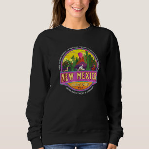 Taos New Mexico Usa Pueblo Desert Sunset Vacation Sweatshirt