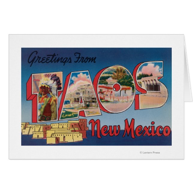 Taos, New MexicoLarge Letter ScenesTaos, NM (Front Horizontal)