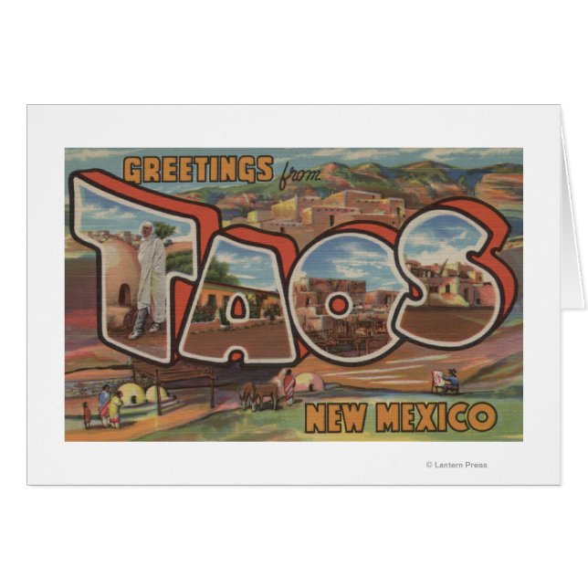 Taos, New MexicoLarge Letter ScenesTaos, NM 2 (Front Horizontal)